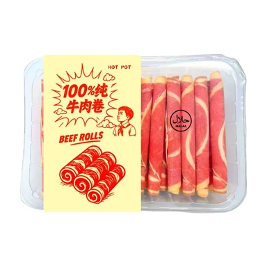 Hotpot Beef Rolls 800g 