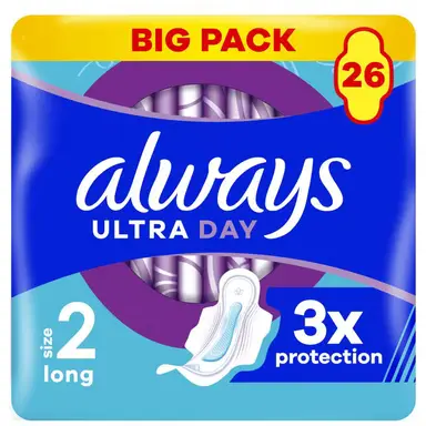 Always Ultra Long (Maat 2) Maandverband 26 stuks - Voordeelverpakking