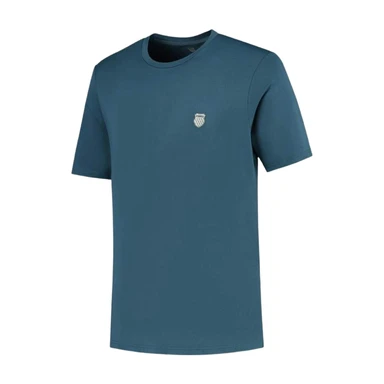 Kswiss Hypercourt Basic Crew Indian Teal T-Shirt S