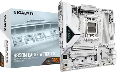 GIGABYTE B850M EAGLE WF6E ICE