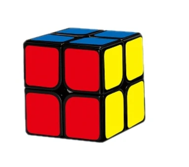 Rubik's Cube 2 x 2 Puzzle autocollant traditionnel pour débutants - 5 cm