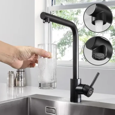 Keukenkraan Hoge Druk Spoelbak Mengkraan, RVS