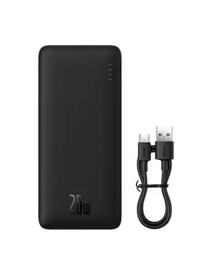 Baseus Airpow 20000mAh Powerbank - Cluster Zwart