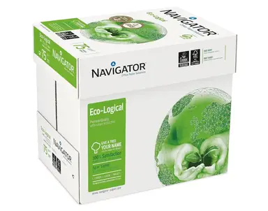 Navigator A4 Eco Paper White 75GSM Box of 5 Reams