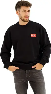 DIESEL Heren Truien A11591 DIESEL Truien Zwart S