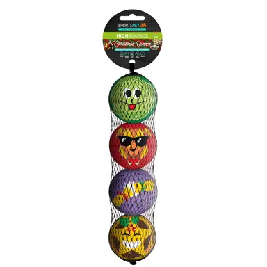 SPORTSPET High Bounce XMAS Dinner 4 Pack 