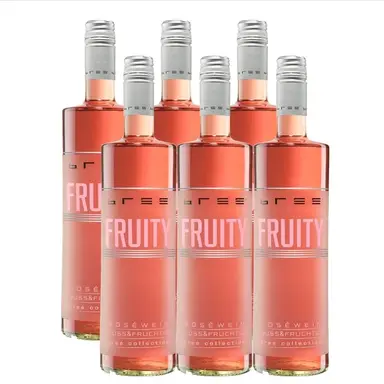Bree fruchtiger roséwein süß und fruchtig 6x0,75 L