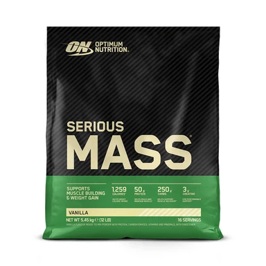 Optimum Nutrition Serious Mass Vanille - 5450 g