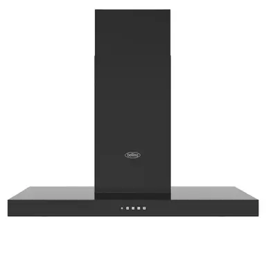 Belling COOKCENTRE CHIM 100T BLK 100cm Chimney Cooker Hood, Ducted & Recirculation