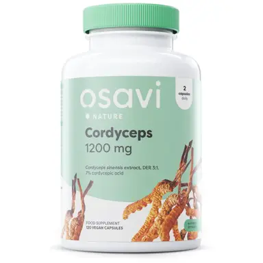 Osavi Cordyceps, 1200mg - 120 vegan Capsules