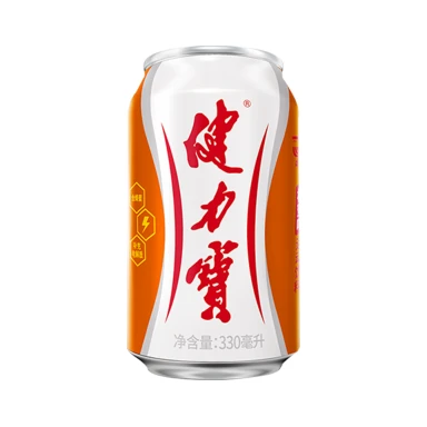 Jianlibao sport drink （Orange flavour）健力宝运动饮料橙蜜味330ml