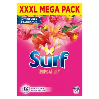 Surf  Washing Powder Tropical Lily 125 washes 6.25 kg