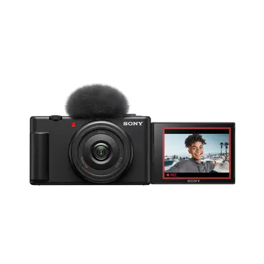 Sony ZV-1F Compact Vlog Camera – 1-Inch Sensor, Ultra-Wide Lens for Selfie Shooting