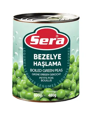 Sera B Gepelde doperwten 800 g