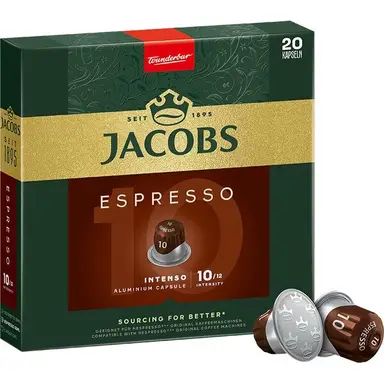 Jacobs Kapseln Espresso 10 Intenso 104 g