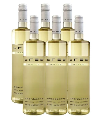 Bree chardonnay halbtrocken weißwein 6x0,75 L