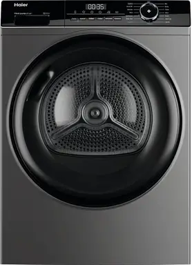 Haier HD100-A2939R I-Pro Series 3 Heat Pump Tumble Dryer 10kg - Graphite - A++ Rated