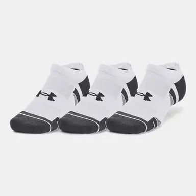 Under Armour Unisex Performance Tech 3-Pack No Show Socks