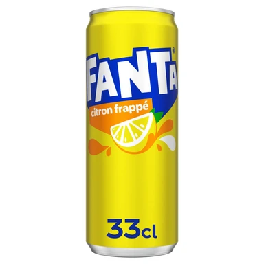 Soda Fanta Citron Cannette 33cl