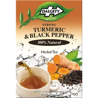 Dalgety Turmeic & Black Pepper Tea 40G