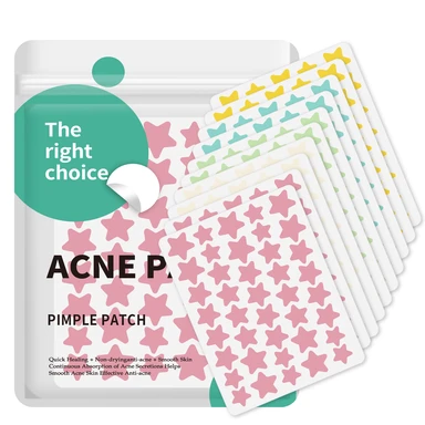 GAONLY 40-Patch sternförmige Akne-Pflaster - 10 Blätter