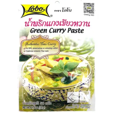 Lobo Green Curry Paste 50g