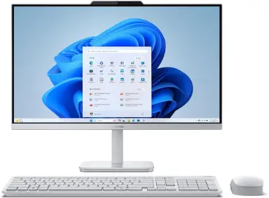 Lenovo A100 24" All-In-One PC - Intel N100, 512GB - Cloud Grey
