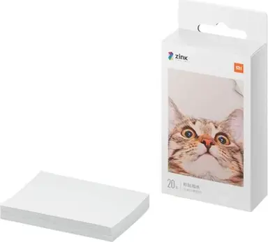 Xiaomi Tragbarer Fotodrucker Papier 3″ Zoll 20 Blatt Papier