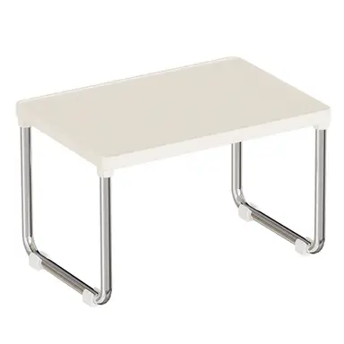 JORDAN&JUDY Teleskopisches Aufbewahrungsregal für Bad, Zuhause und Arbeitsplatte – Multifunktionaler Organizer, hohe Version 20*31,5*18,5 cm, 1 Stück