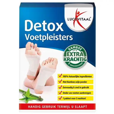 Lucovitaal Detox Voetpleisters 10 voetpleisters