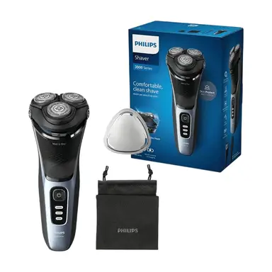 Philips Elektrischer Nass- und Trockenrasierer Serie 3000 S3243/12