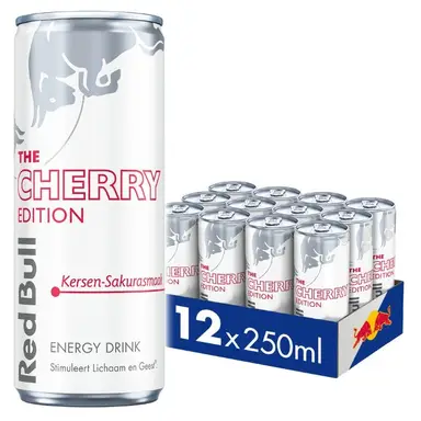 Red Bull Energy Drink The Cherry Edition Sakura 12 x 250 ml