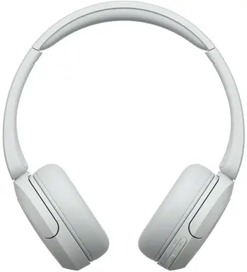 Sony WH-CH520 kabellose Bluetooth-Kopfhörer, On-Ear-Modell, bis zu 50 Stunden Akkulaufzeit mit Schnellladefunktion, weiß