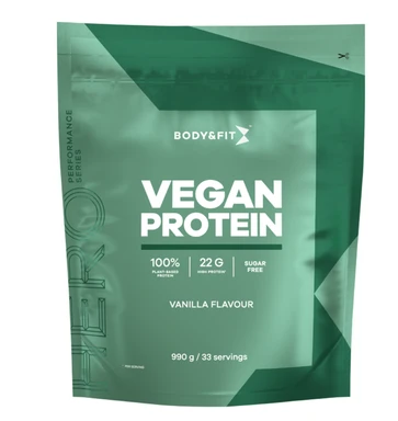 Body&Fit Protéine végétale saveur vanille - 990 g