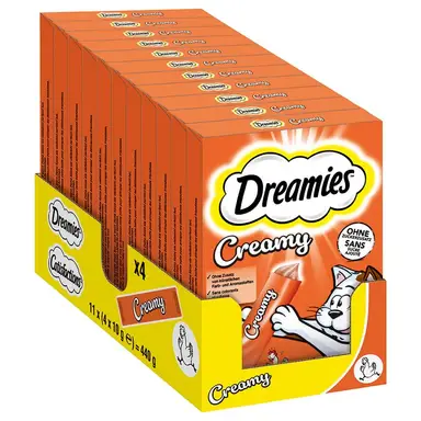 Dreamies Cremiger Snack mit Huhn 11 x 4 x 10 g