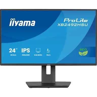 iiyama ProLite XB2492HSU 24" Class Full HD LED Monitor - 16:9 - Matte Black