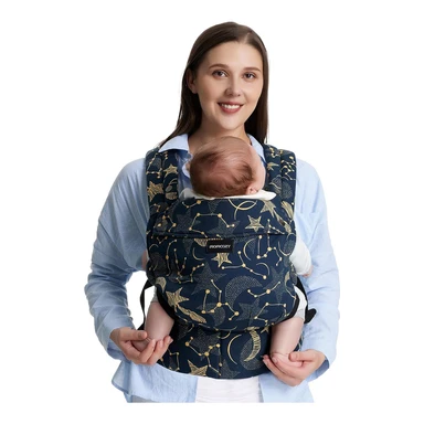 Momcozy Starry Sky Ergonomic Baby Carrier, 7-44 lbs, 1 Unit, gifts for mom