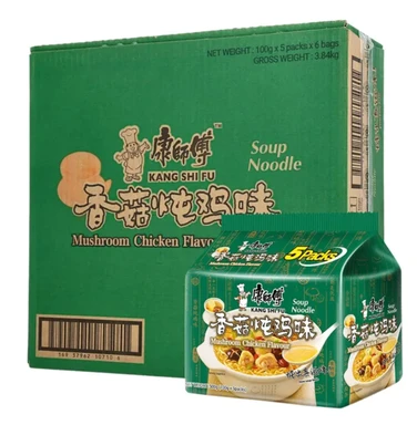 Master Kong Classic Single Pack - Shiitake-kip noedels 101 g x 24 (Volledige doos)