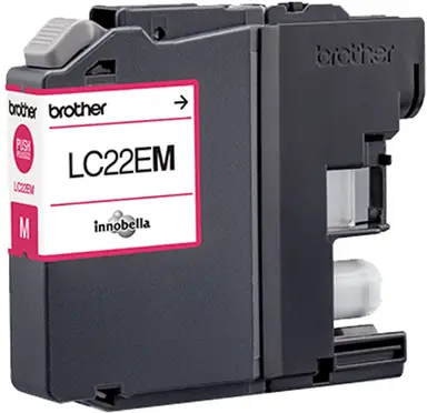 Brother LC22EM inktcartridge 1 stuk origineel magenta