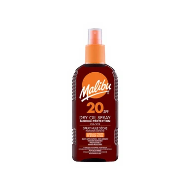 MALIBU 200ML SPF 20 DROGE OLIE SPRAY