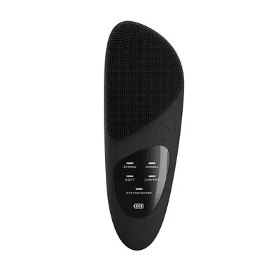 Sunluxy JMY-05 Facial Cleansing Brush, Large Screen Displays Power and Mode, Cleaning Massage Hot Compress Three-in-One, Constant Temperature Eye Care, Home Beauty Device, Black