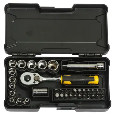Stanley 37-Piece 1/4-inch Compact Socket Set