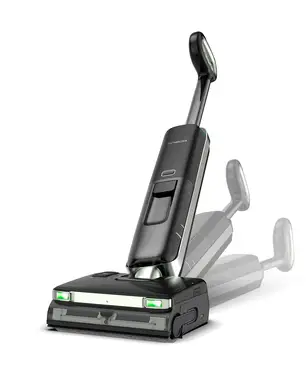 Tineco Floor ONE S7 Master Nass-/Trockensauger, StreakFree-Abzieh-Wand, 9,9 cm ultraflaches Gehäuse, 23 kPa, Flashdry, 150° grünes DustReveal-Licht