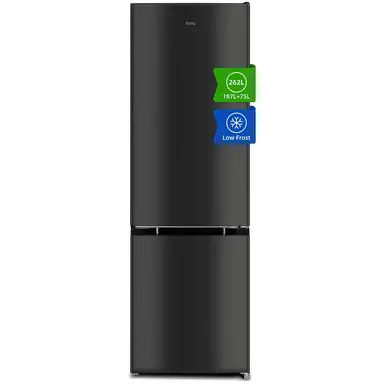 CHiQ FBM260L - Koel-vriescombinatie - 262 Liter - 39 dB - Donker RVS - Low Frost - 12 jaar garantie op compressor