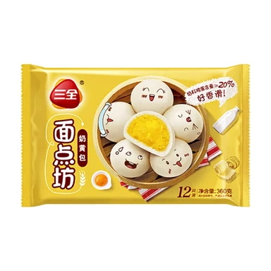 SAN QUAN  Custardbroodje 360g Vla Broodje