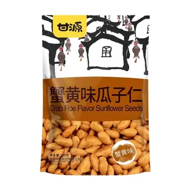 Gan Yuan Crab Roe Flavor Pumpkin Seeds 138g