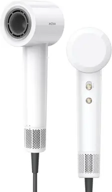 MOVA Tech Turbo - Föhn (wit) - Krachtige Luchtstroom Snel Drogen Slimme Temperatuurregeling