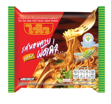 Wai Wai Baby Clam Instant Noodles 60g