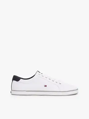 Tommy Hilfiger vulcaniseerde herensneakers - wit 44