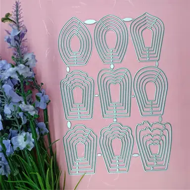 Cutting Dies Metal Stencil Template Mould for Album Scrapbooking Paper Card DIY Art Craft Decor